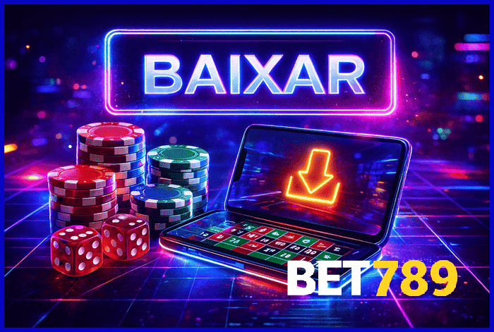 Banner destacando o app BET789 disponível para baixar grátis